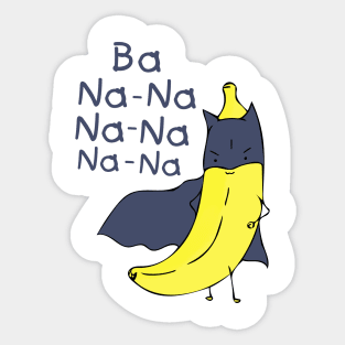 Banana hero Sticker